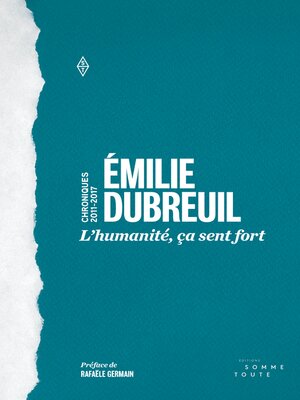 cover image of L'humanité, ça sent fort